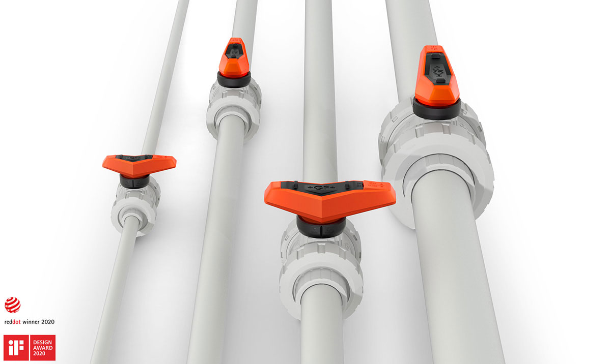 GF Piping Systems Design Innovation | Industrial design | Industrie design | Produktdesign Agentur München | industrial design Studio | Büro | UX Design | Interface Budde Burkandt Design Industriedesign | Produktdesign Agentur München | Studio | Büro | UX Design | Interface